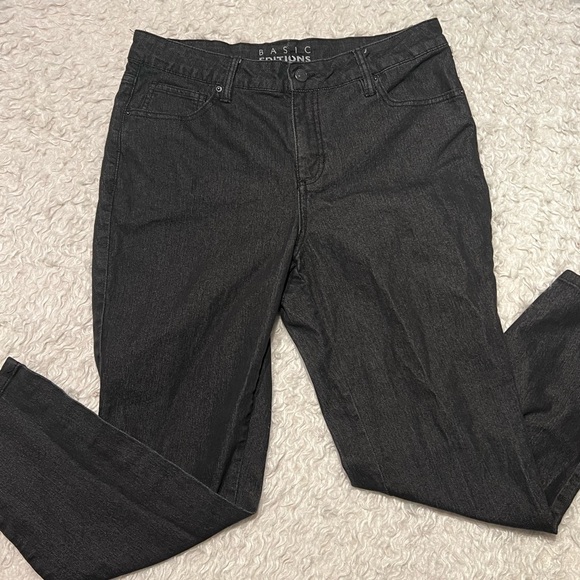 Basic Edition Black/dark gray washed Jeans - Picture 1 of 8